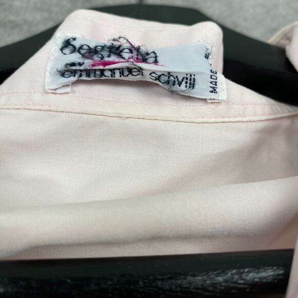 VTG 1995 Tom & Jerry Shirt Sz M Pink Cartoon Camera Segreta Italy Embroidery - Picture 12 of 15